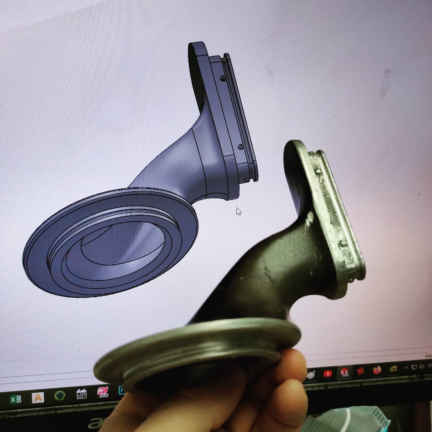 Реверс-инжиниринг — 3D-модель по образцу для литейной оснастки